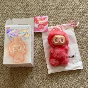 NEW Pop Mart Big Into Energy Labubu Love Pink Red Confirmed Toy Authentic NIB